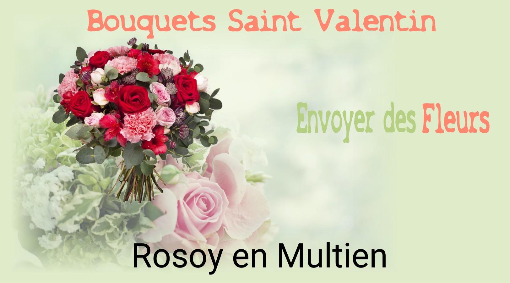 Roses de Saint-Valentin livrées à Rosoy-en-Multien